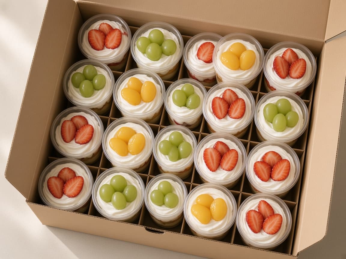 기업 단체주문 디저트 박스